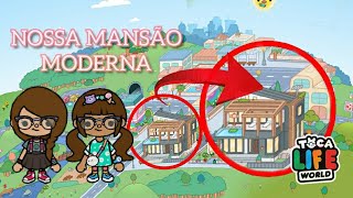 Decoramos a nossa mansão moderna (Toca life world) -As Gamers. (Decora nuestra mansión moderna).