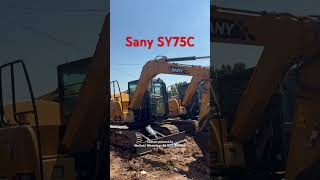 Used Sany SY75C is for sale in China.7.5tons. Contact Lily for more details. #excavator #digger