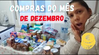 Compras de Supermercado do Mês de Dezembro – Compra Para um Casal com Gato! Mercado Continente