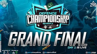 DEFENCE CHAMPIONSHIP | GRAND FINALS | DAY 1 is Live