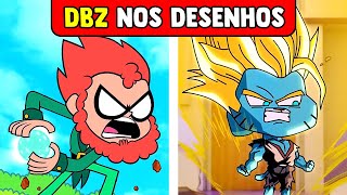 20 APARIÇÕES DE DRAGON BALL EM OUTROS DESENHOS