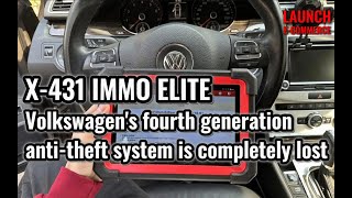 Launch X431 IMMO ELITE | Volkswagens IMMO4 All Key Lost Programming - Cardiagtool