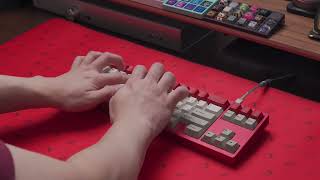 4GT Silhouette with lubed MX Reds Typing Sounds