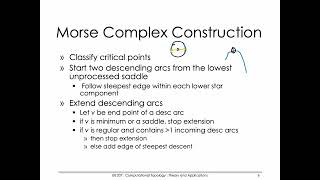 E0 207 : Computational Topology : MS Complex Algorithm