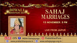 Sahaja Marriages 13th Nov Jaipur  India