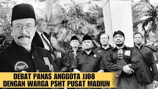 Argumen Anggota Mas Taufik dengan warga PSHT Pusat Madiun.