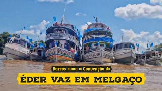 Barcos rumo à convenção do Éder Vaz em Melgaço.4️⃣4️⃣