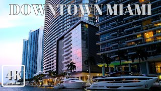 DOWNTOWN MIAMI JUNE 4K UHD 60FPS FLORIDA USA 2024