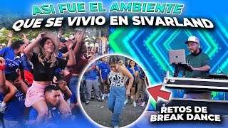 ASI fue el ambiente que se vivió en SIVARLAND - Retos de baile y Dj en vivo ➡