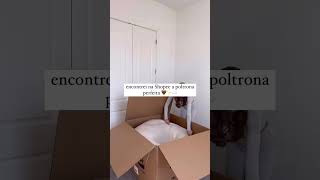 Poltrona Pinterest na Shopee ✨🤍 #shopee #achadosdashopee #comprinhas #poltronas #pinterest #achados