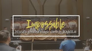 IMPOSSIBLE : The World's Greatest Magic Show Press Conference - Ali Cook Walnut Trick