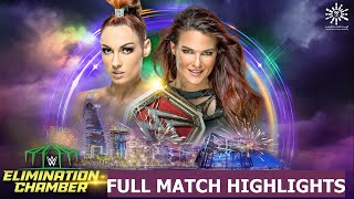 WWE Elimination Chamber: Becky Lynch vs. Lita