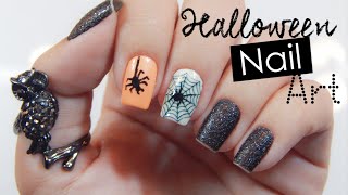 Halloween Nail Art | Spider