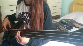 Arctic Monkeys Fluorescent Adolescent Bass Cover