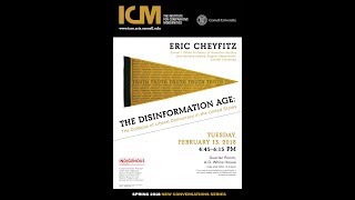 "The Disinformation Age: The Collapse of Liberal Democracy in the United States," Eric Cheyfitz