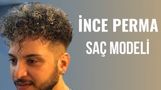 İNCE PERMA SAÇ MODELİ