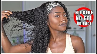 NO GLUE, NO GEL, NO LACE! THE BEST HEADBAND WIG EVER!! UNICE HAIR | Keke J.