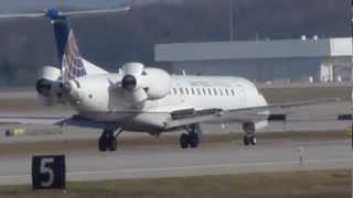 United Express ERJ-145 Landing