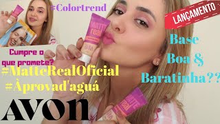 NOVA BASE DA COLOR TREND MATTE REAL -AVON