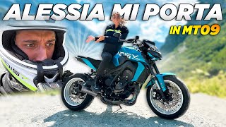 ALESSIA mi porta IN DOPPIO in MT09 👩🏻 - *Follia allo Stelvio*