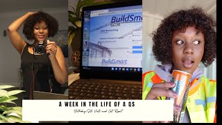 A Week in the Life of a Quantity Surveyor | Birthday, Cost Reports, Site Visits, Deadlines & Rants