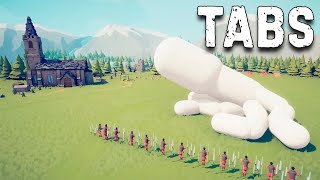 Большой Кракен и необычные юниты Totally Accurate Battle Simulator