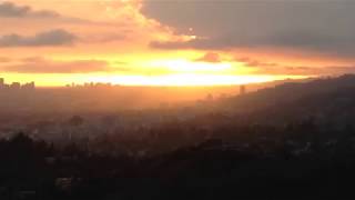 Sunset from Griffith Observatory in LA