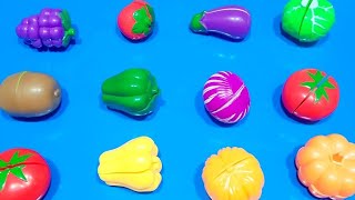 Oddly Satisfying Video | Fruits and vegetables toys | Plastic Fruits Cutting | kitchen set