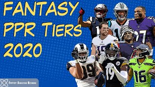 Fantasy Football FINAL PPR Tiers and Rankings - Fantasy Football 2020