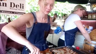 LONDON STREET FOOD, BOROUGH MARKET, FRESH FOOD MARKET IN LONDON, BOROUGH