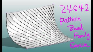 24042 - Pattern Based Family Exercise (Tiles on curved surface)