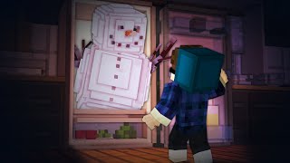 ОЧЕНЬ СТРАННЫЙ СНЕГОВИК - Страшилки Minecraft