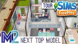 Sims FreePlay - Next Top Model House (Original Design)