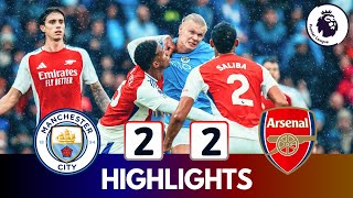 Manchester city vs Arsenal (2-2) | All Goals & Extended Highlights | Premier League 2024/25