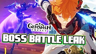 MASSIVE LEAK! NEW CHILDE BOSS BATTLE GAMEPLAY LEAKED + ZHONG LI COMBAT! - Genshin Impact