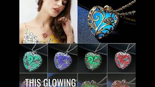 Glow In The Dark Heart Necklace Perfect Accessory For Every Occasion