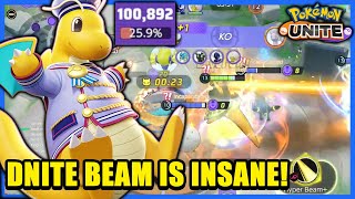 101,000 DAMAGE! Dragonite’s Hyper Beam is STILL INSANE! Pseudo Attacker Power! | Pokémon Unite