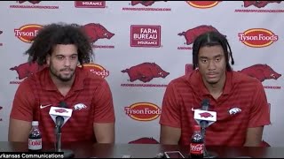 Taylen Green and Malachi Singleton Press Conference