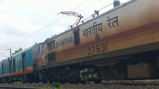 2 in 1 diverted trains via Alappuzha | Jayanti Janta & Yesvantpur Weekly AC SF | #indianrailways