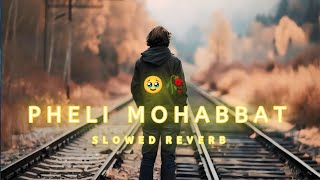 pheli mohabbat 🥹 | pheli mohabbat lofi song | mohobbat lofi song | lofi song