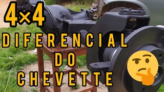 Fabricação do Diferencial dianteiro 4×4 caseiro está quase pronto