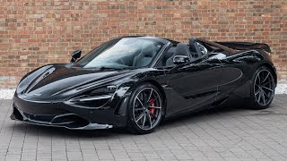 2020 McLaren 720S Spider - Onyx Black - Walkaround & Interior | Romans International [4K]