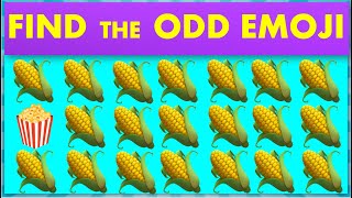 Find The Odd Emoji Out to Win This Quiz! | Odd One Out Puzzle | Find The Odd Emoji Quizzes 🍀🧲🤔🧠💡