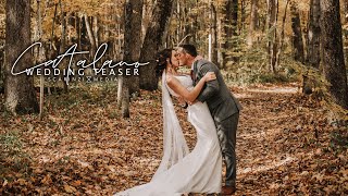 Catalano Wedding Teaser | Tailwater Lodge | Altmar, NY