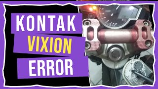 Cara perbaiki kunci kontak new vixion nvl error mati sendiri atau susah konek