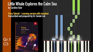 ABRSM G1 C3 | Little Whale Explores the Calm Sea | Caroline Tyler | Learning version (Visualizer)