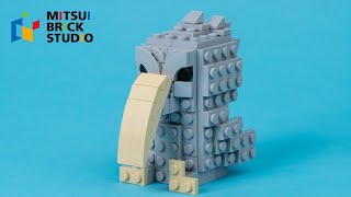 How to Build a Shoebill with LEGO Bricks