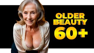 Choose Me 💛 Natural Older Woman Over 60 Attractively Dressed Classy and Beauty | Man's Dream