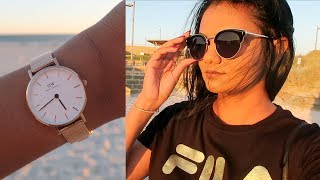 DANIEL WELLINGTON UNBOXING & CASUAL OOTD | ZAHRAH ALIYAH