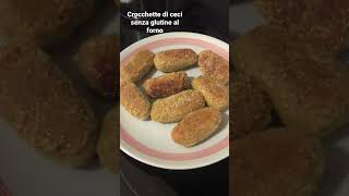 #Crocchette di #ceci senza #glutine al forno di #cucinavegpina